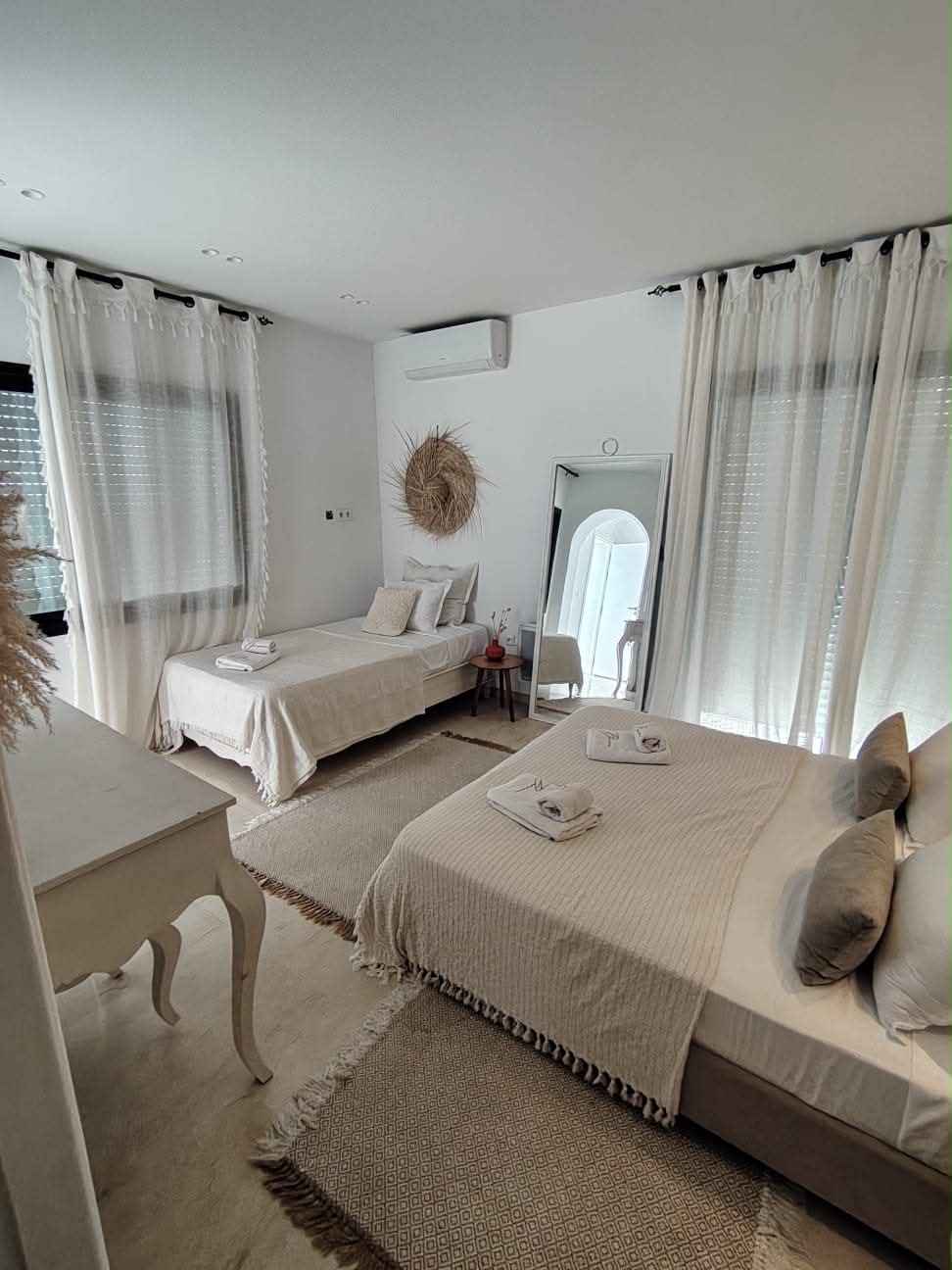 Spacious family bedroom at Dar Sanou